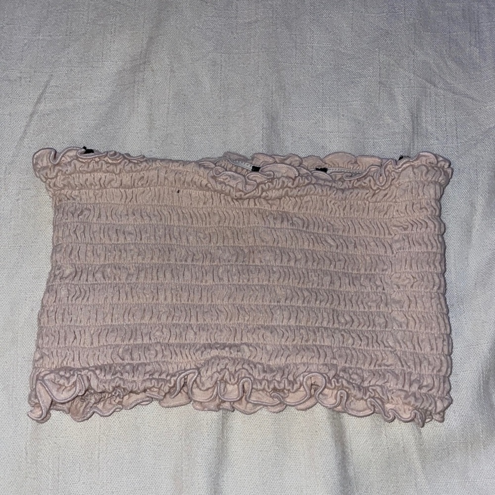 Xs scrunched crop top